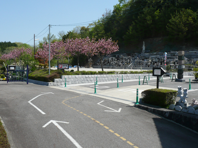 写真：駐車場