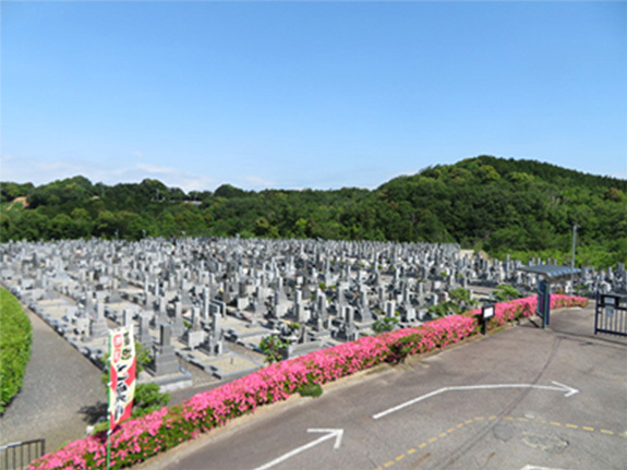 写真：霊園風景